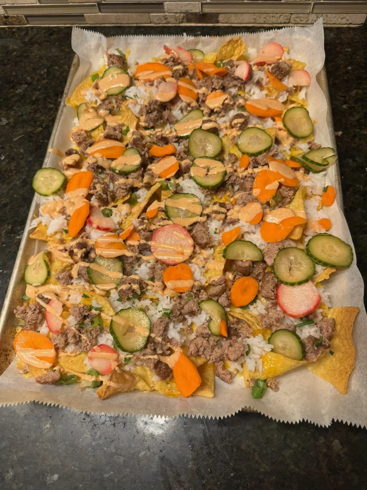 Pickled Delight nachos from our kitchen
